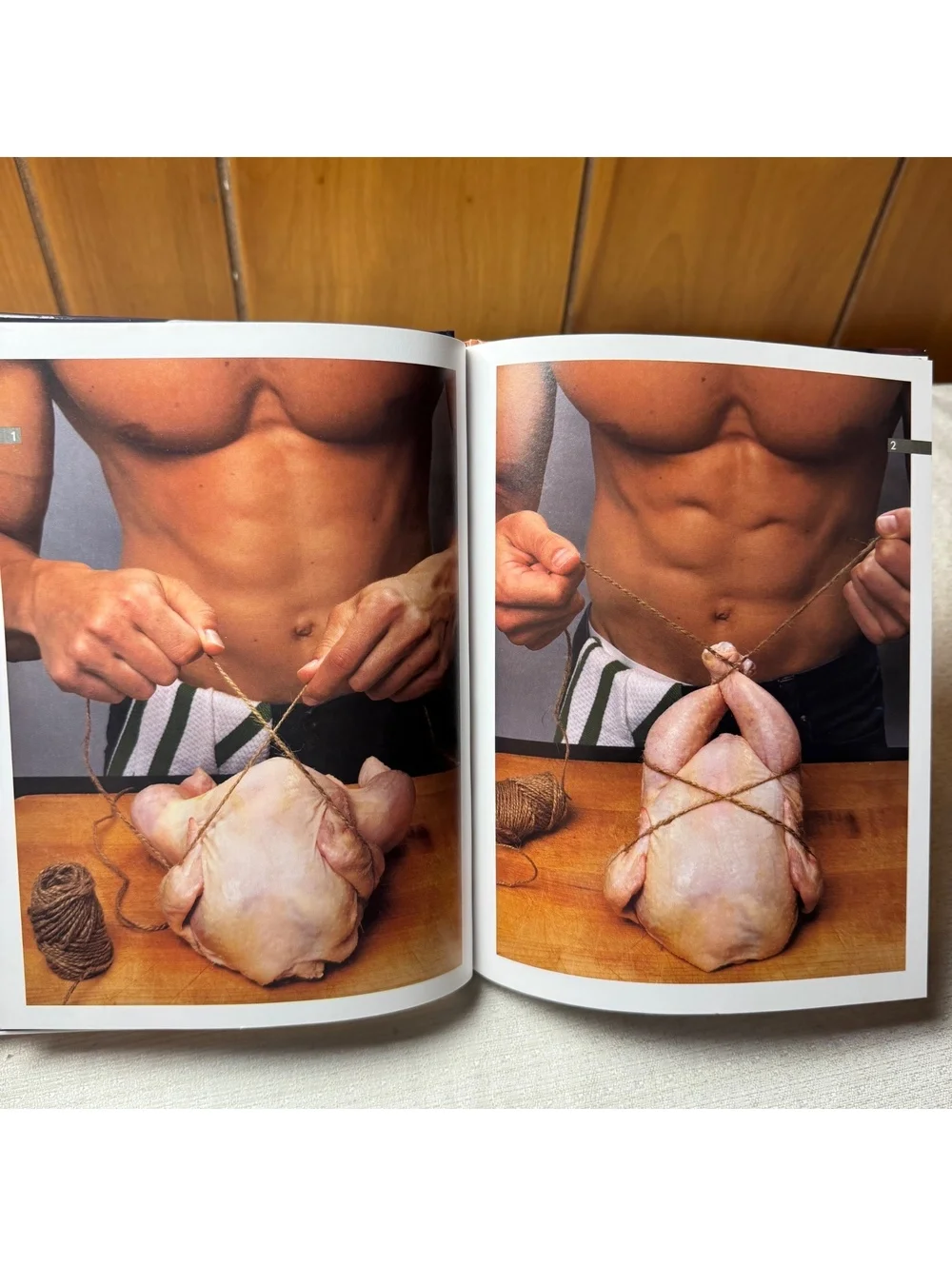 Fifty Shades Of Chicken First Edition Hardcover Cookbook Parody Humor Book